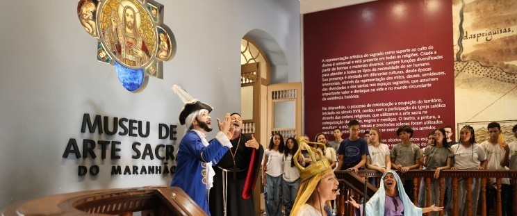 Férias no museu de arte sacra
