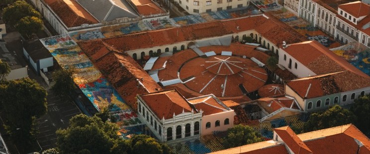 Centro Histórico de São Luís visto de cima