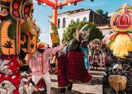 Apresentações culturais no Centro Histórico
