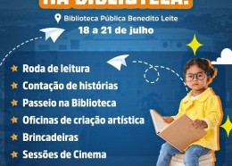 Lendo as Férias na Biblioteca